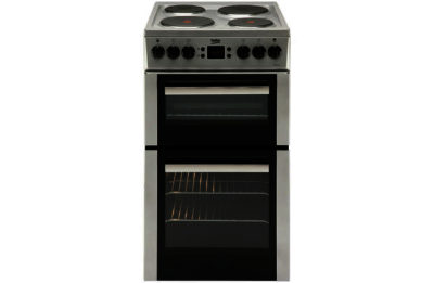 Beko BDV555AS Double Electric Cooker - Silver.
